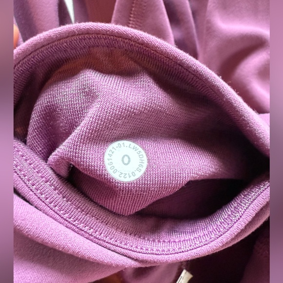 LULULEMON Align High Rise Joggers Vintage Plum Size 0 Leggings 28 inseam - Picture 8 of 8